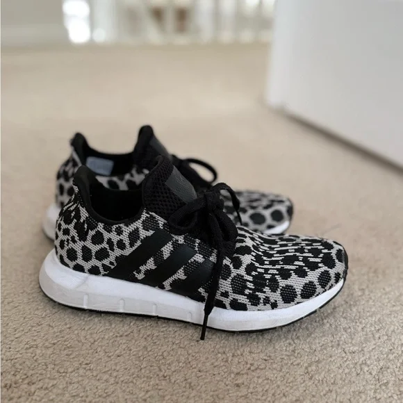 adidas | Shoes | Adidas Monochrome Animal Print Sneakers | Poshmark
